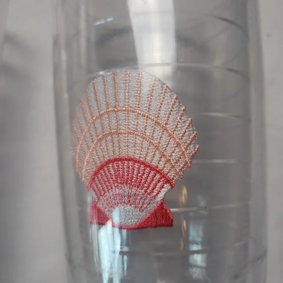 Tervis Tumbler Lot Of 3 Beach Sea Shell Theme 16 OZ Double Wall Tumbler Plastic